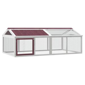 vidaXL &Kappa;&omicron;&upsilon;&tau;ί &Pi;&epsilon;&rho;ί&phi;&rho;&alpha;&xi;&eta;&sigmaf; &Mu;ό&kappa;&alpha; 200x112,5x74 &epsilon;&kappa;. &alpha;&pi;ό &Mu;&alpha;&sigma;ί&phi; &Xi;ύ&lambda;&omicron; &Pi;&epsilon;ύ&kappa;&omicron;&upsilon;