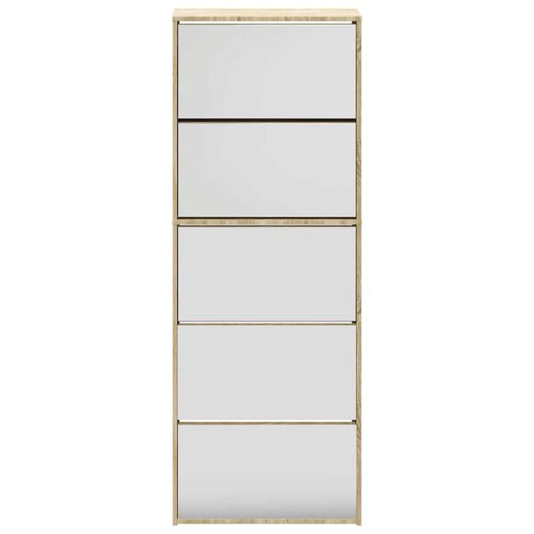 vidaXL &Pi;&alpha;&pi;&omicron;&upsilon;&tau;&sigma;&omicron;&theta;ή&kappa;&eta; &Kappa;&alpha;&theta;&rho;έ&phi;&tau;&eta;&sigmaf; 5 &Epsilon;&pi;&iota;&pi;έ&delta;&omega;&nu; &Chi;&rho;ώ&mu;&alpha; &Delta;&rho;&upsilon;&sigmaf; 63x17x169,5 &epsilon;&kappa;.