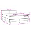 vidaXL &Kappa;&rho;&epsilon;&beta;ά&tau;&iota; Boxspring &mu;&epsilon; &Sigma;&tau;&rho;ώ&mu;&alpha; &Alpha;&nu;&omicron;&iota;&chi;&tau;ό &Gamma;&kappa;&rho;&iota; 160x220 &epsilon;&kappa;. &Beta;&epsilon;&lambda;&omicron;ύ&delta;&iota;&nu;&omicron;