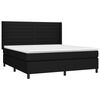 vidaXL &Kappa;&rho;&epsilon;&beta;ά&tau;&iota; Boxspring &mu;&epsilon; &Sigma;&tau;&rho;ώ&mu;&alpha; &Mu;&alpha;ύ&rho;&omicron; 180x200 &epsilon;&kappa;. &Upsilon;&phi;&alpha;&sigma;&mu;ά&tau;&iota;&nu;&omicron;
