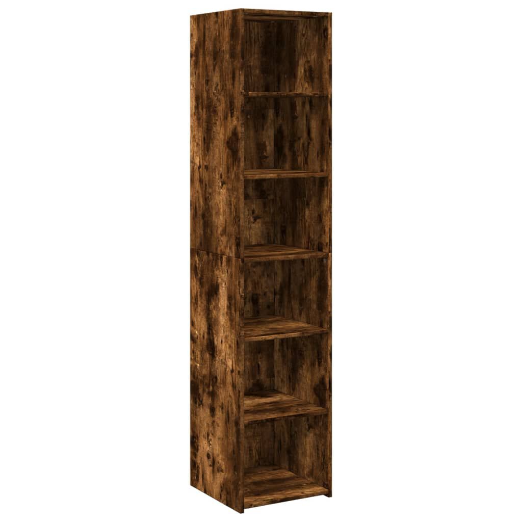 vidaXL Ντουλάπι Καπνιστή Δρυς 40x41x185 εκ. Επεξεργασμένο Ξύλο