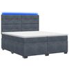vidaXL &Kappa;&rho;&epsilon;&beta;ά&tau;&iota; box spring &mu;&epsilon; &sigma;&tau;&rho;ώ&mu;&alpha; &Sigma;&kappa;&omicron;ύ&rho;&omicron; &Gamma;&kappa;&rho;&iota; 200 x 200 cm &Beta;&epsilon;&lambda;&omicron;ύ&delta;&omicron;