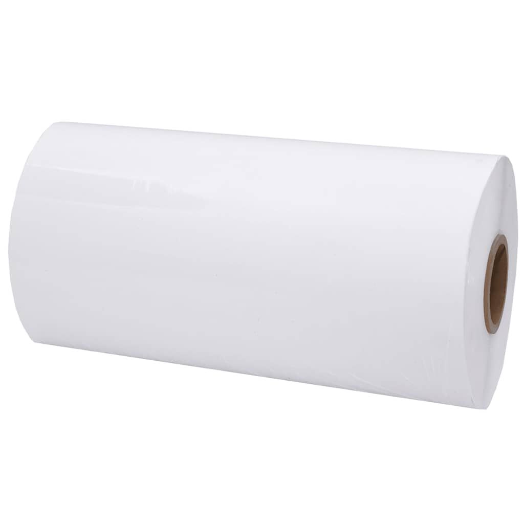 vidaXL Αγροτική ταινία τεντώματος Λευκό 25 μm 50 cm x 1800 m