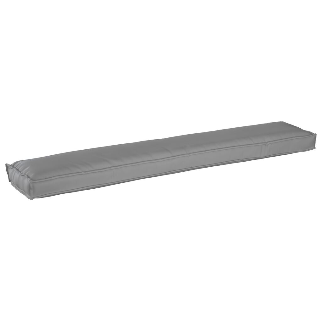 vidaXL Μαξιλάρι Παλέτας για Παγκάκι Γκρι 200x40x8 εκ. Ύφασμα Oxford