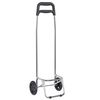 vidaXL Καρότσι Αγορών Μαύρο 35 x 28 x 92 εκ. Ύφασμα Oxford