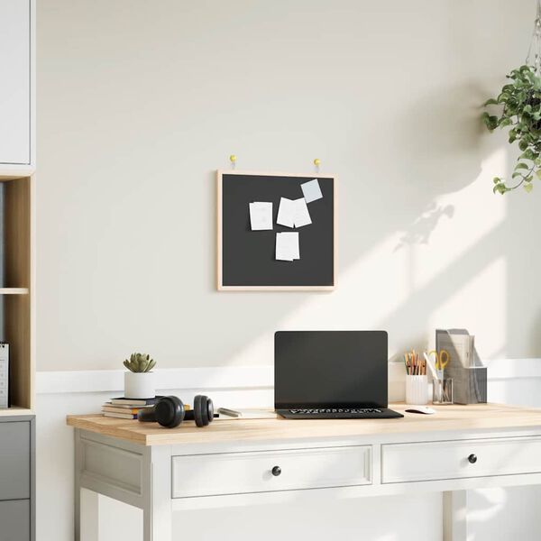 vidaXL &mu;&alpha;&upsilon;&rho;&omicron;&pi;ί&nu;&alpha;&kappa;&alpha;&sigmaf; &mu;&epsilon; &pi;&lambda;&alpha;ί&sigma;&iota;&omicron; &alpha;&pi;ό &mu;&alpha;&sigma;ί&phi; &xi;ύ&lambda;&omicron; &pi;&epsilon;ύ&kappa;&omicron;&upsilon; &Mu;&alpha;ύ&rho;&omicron; 40x40 cm