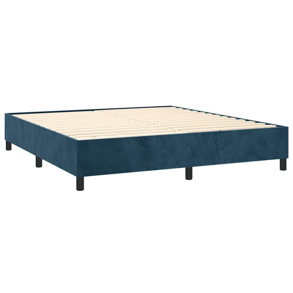 vidaXL &Kappa;&rho;&epsilon;&beta;ά&tau;&iota; Boxspring &mu;&epsilon; &Sigma;&tau;&rho;ώ&mu;&alpha; &Sigma;&kappa;&omicron;ύ&rho;&omicron; &Mu;&pi;&lambda;&epsilon; 200x200 &epsilon;&kappa;. &Beta;&epsilon;&lambda;&omicron;ύ&delta;&iota;&nu;&omicron;