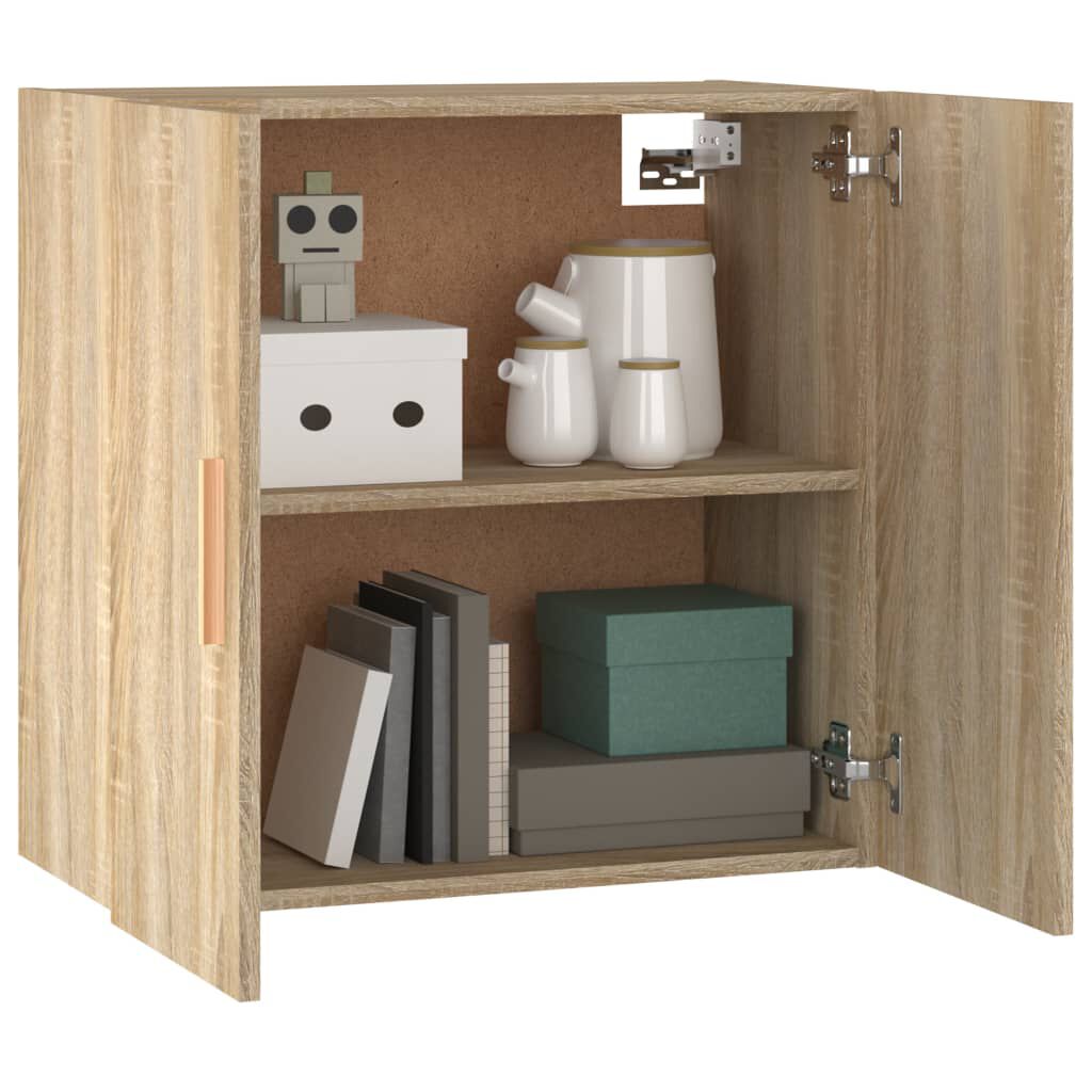 vidaXL Ντουλάπι Τοίχου Sonoma Δρυς 60x30x60 εκ. Επεξεργασμένο Ξύλο