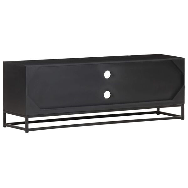 vidaXL Έπιπλο Τηλεόρασης 120 x 30 x 40 εκ. από Μασίφ Ξύλο Μάνγκο