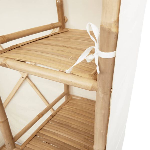 vidaXL Ντουλάπα 110 x 45 x 170 εκ. Μπαμπού