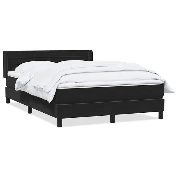 vidaXL &Kappa;&rho;&epsilon;&beta;ά&tau;&iota; Boxspring &mu;&epsilon; &Sigma;&tau;&rho;ώ&mu;&alpha; &Mu;&alpha;ύ&rho;&omicron; 160x210 &epsilon;&kappa;. &Beta;&epsilon;&lambda;&omicron;ύ&delta;&iota;&nu;&omicron;