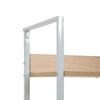 vidaXL Ραφιέρα 5 Επιπέδων Δρυς 60x27,6x158,5 εκ. Επεξεργασμένο Ξύλο