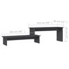 vidaXL Έπιπλο Τηλεόρασης Γκρι 180 x 30 x 43 εκ. από Επεξ. Ξύλο