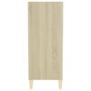 vidaXL Ραφιέρα Sonoma Δρυς 57 x 35 x 90 εκ. από Μοριοσανίδα