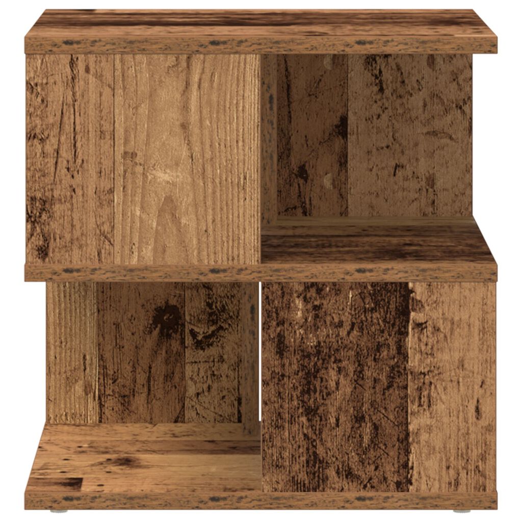 vidaXL Τραπέζι Πλευρικής από Αρχαίο Ξύλο 40x40x40 εκ.