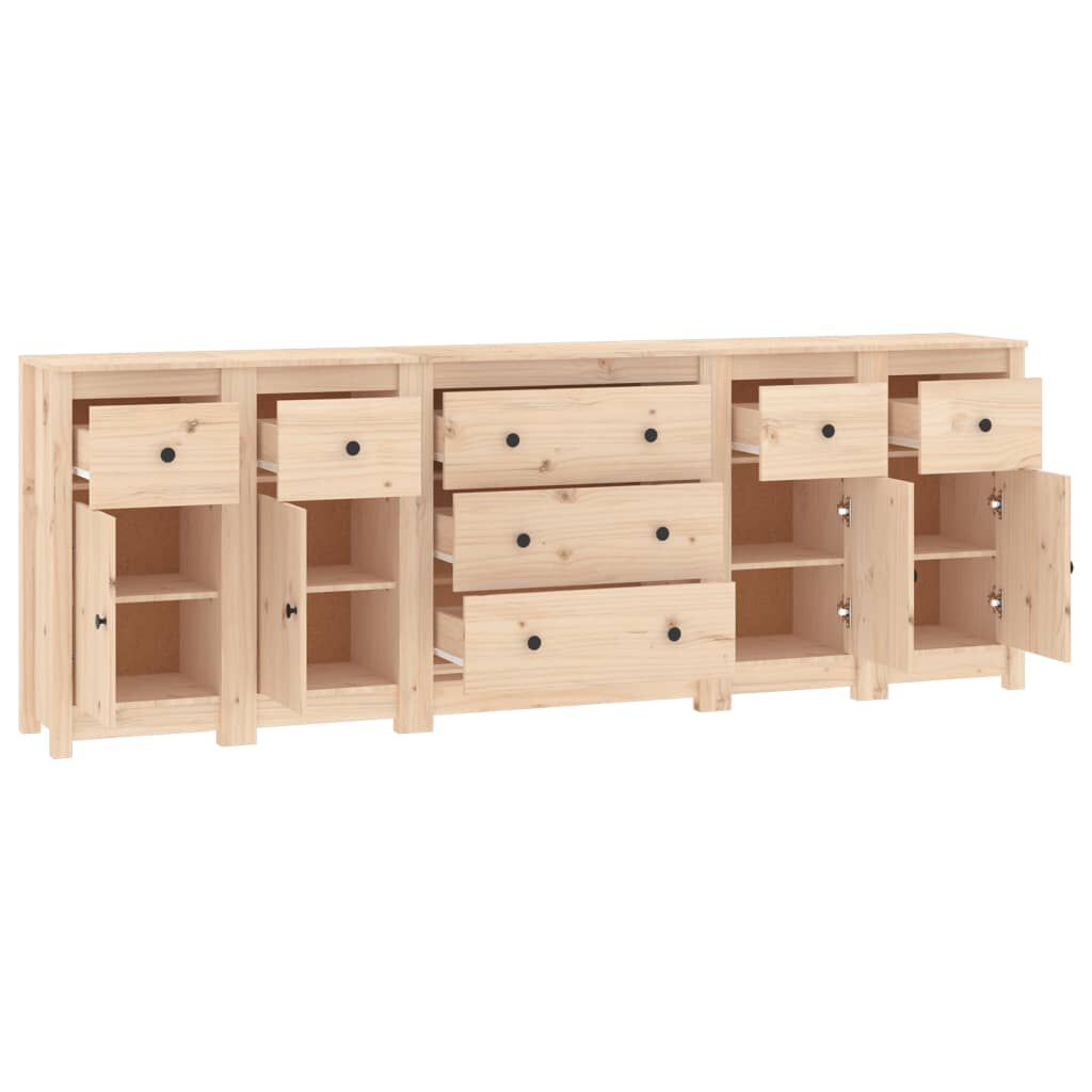 vidaXL Συρταριέρα 230x35x80 εκ. από Μασίφ Ξύλο Πεύκου