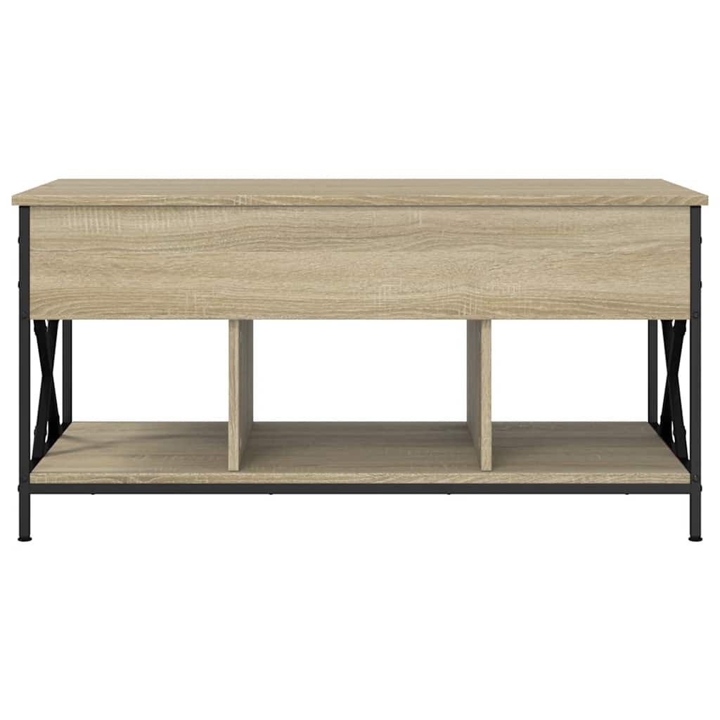 vidaXL Τραπεζάκι Σαλονιού Sonoma Δρυς 100x55x50 εκ. Επεξεργασμένο Ξύλο