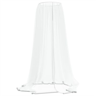 vidaXL Κουνουπιέρα για Ομπρέλα 220 Λευκή Φ300x230 εκ. από Δίχτυ