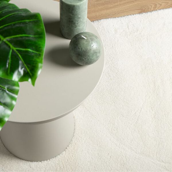 vidaXL Χαλί OVIEDO με Κοντό Πέλος Κρεμ 160 x 230 εκ.