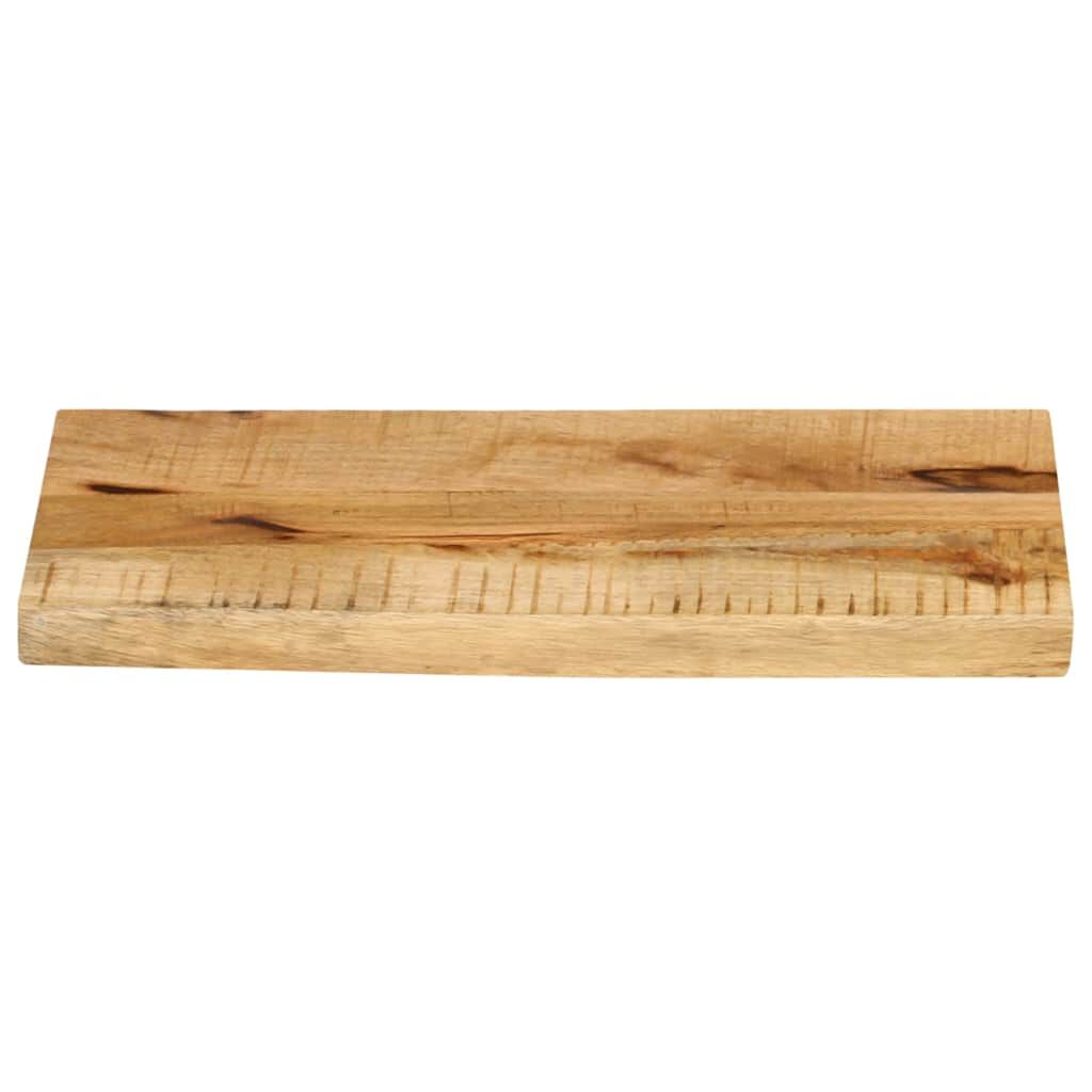 vidaXL Επιφάνεια Τραπεζιού 50x40x2,5 εκ. Live Edge Μασίφ Ξύλο Μάνγκο