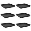 vidaXL &Tau;&epsilon;&tau;&rho;&alpha;&gamma;&omega;&nu;&iota;&kappa;ό&sigmaf; &Delta;ί&sigma;&kappa;&omicron;&sigmaf; &Lambda;&omicron;&upsilon;&lambda;&omicron;&upsilon;&delta;&iota;ώ&nu; 6 pcs &Mu;&alpha;ύ&rho;&omicron; 21 x 21 x 2 &epsilon;&kappa;.