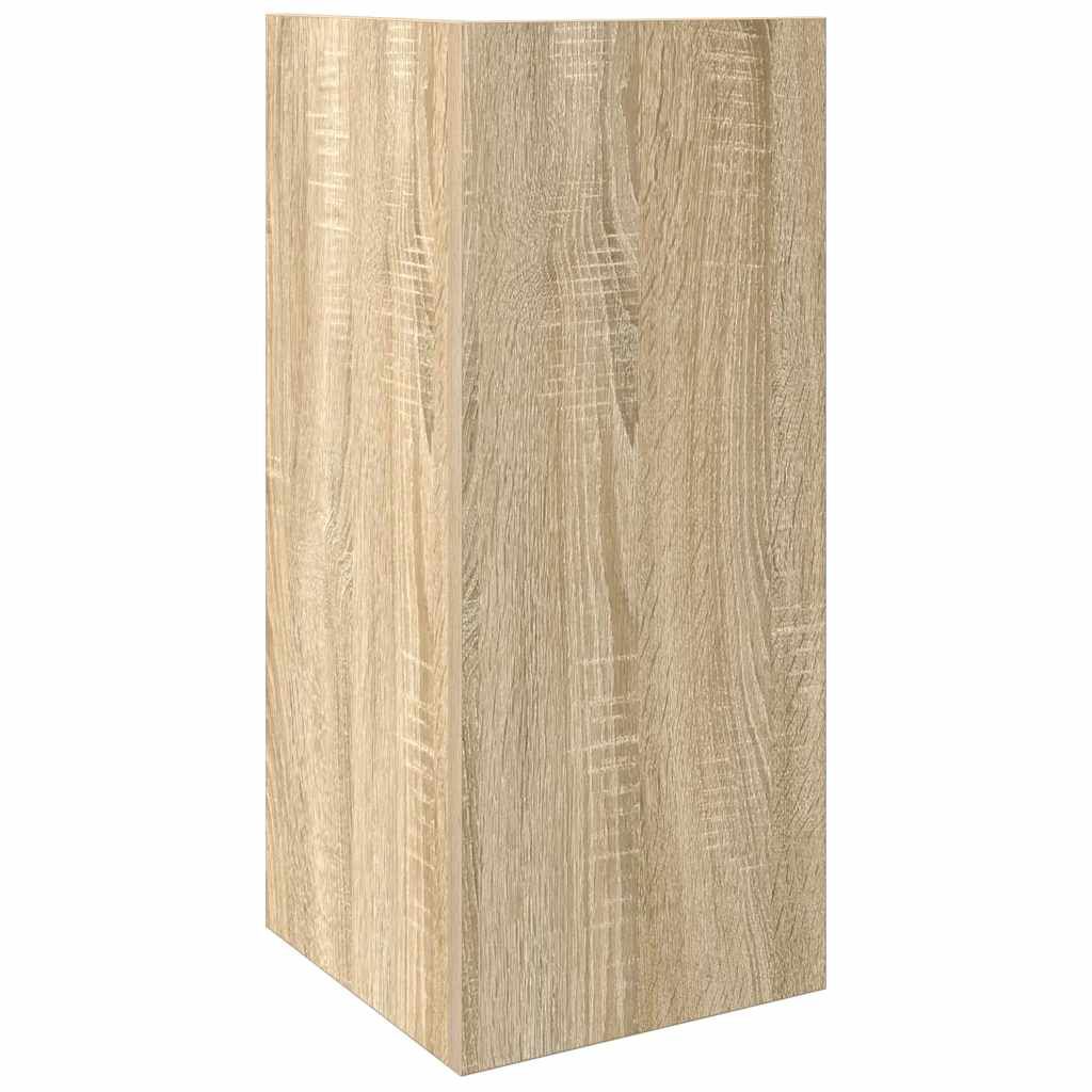 vidaXL Τραπεζάκια 2 τεμ. με ράφι Sonoma Δρυς 25,5x27x60 εκ.