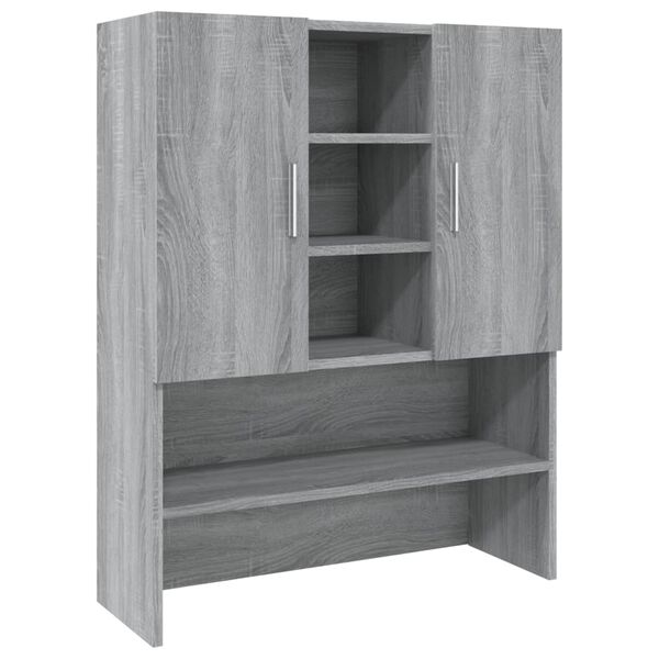 vidaXL Ντουλάπι Πλυντηρίου Γκρι Sonoma 70,5 x 25,5 x 90 εκ.