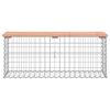 vidaXL Πάγκος Κήπου Συρματοκιβώτιο 103x31,5x42 εκ. Μασίφ Ψευδοτσούγκα