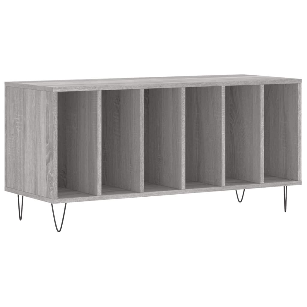 vidaXL Έπιπλο Δίσκων Γκρι Sonoma 100x38x48 εκ. από Επεξεργασμένο Ξύλο
