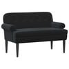 vidaXL Love seat &mu;&epsilon; &kappa;&omicron;&upsilon;&mu;&pi;&iota;ά &Mu;&alpha;ύ&rho;&omicron; 120 x 66 x 78 &epsilon;&kappa;. &Beta;&epsilon;&lambda;&omicron;ύ&delta;&omicron;