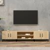 vidaXL Έπιπλο Τηλεόρασης Sonoma Δρυς 180x31,5x40 εκ. από Τεχνητό Ξύλο