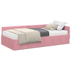 vidaXL &Kappa;&rho;&epsilon;&beta;ά&tau;&iota; &gamma;&omega;&nu;ί&alpha;&sigmaf; &mu;&epsilon; &sigma;&tau;&rho;ώ&mu;&alpha; 2 &tau;&mu;&chi;. &Rho;&omicron;&zeta; 80 x 200 cm &Beta;&epsilon;&lambda;&omicron;ύ&delta;&omicron;
