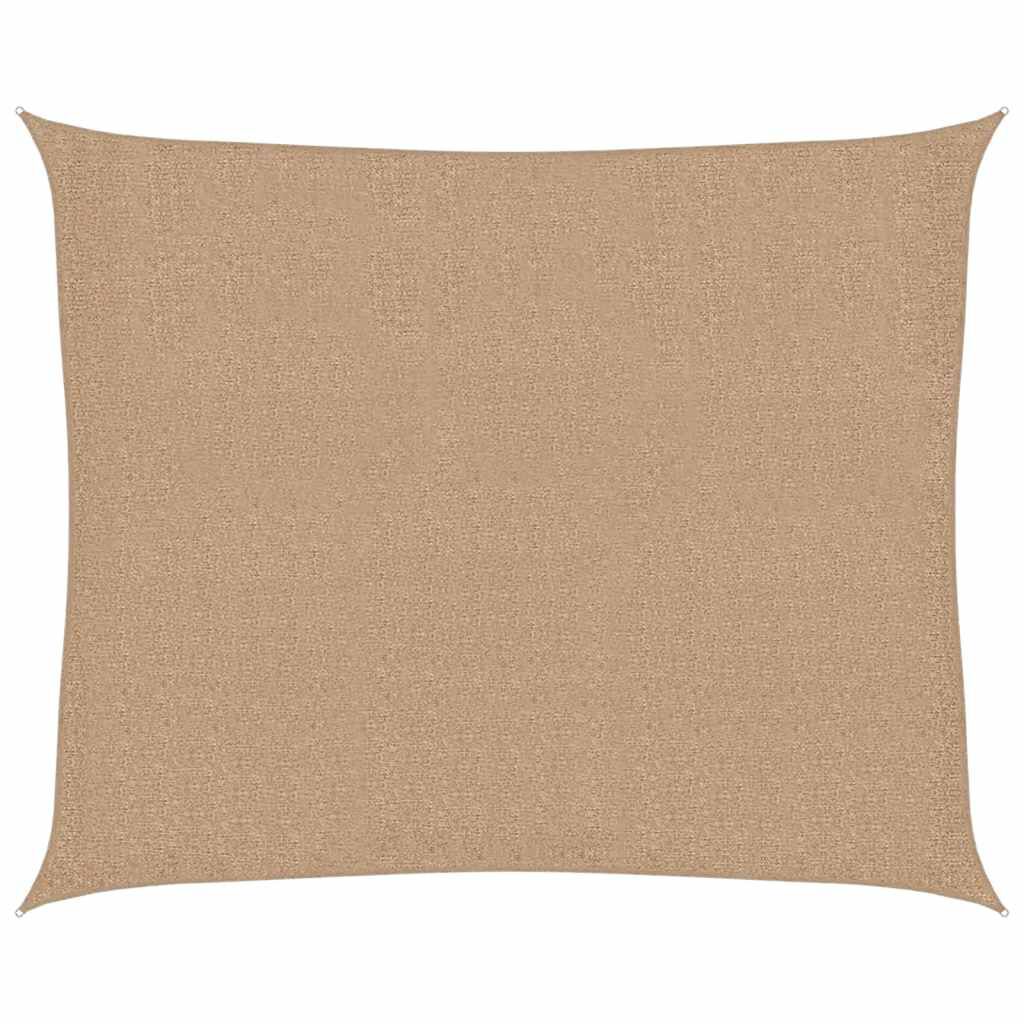 vidaXL Πανί Σκίασης Taupe 2,5 x 3 μ. από HDPE 160 γρ./μ²