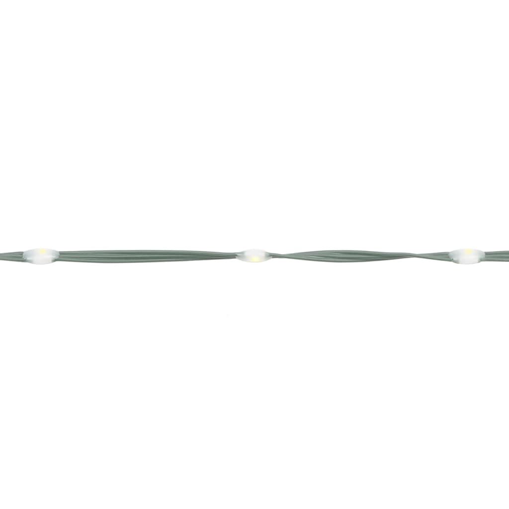 vidaXL Χριστουγεννιάτικο δέντρο LED 1544 LED Ζεστό Λευκό 500 εκ.