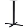 vidaXL &Pi;ό&delta;&iota; &Tau;&rho;&alpha;&pi;&epsilon;&zeta;&iota;&omicron;ύ Bistro &Mu;&alpha;ύ&rho;&omicron; 76 x 76 x 107 &epsilon;&kappa;. &alpha;&pi;ό &Chi;&upsilon;&tau;&omicron;&sigma;ί&delta;&eta;&rho;&omicron;