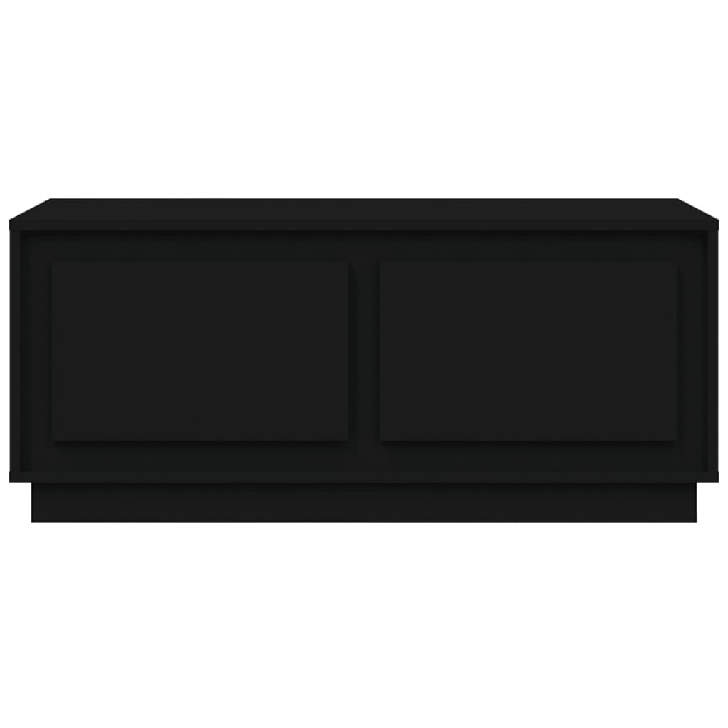 vidaXL Τραπεζάκι Σαλονιού Μαύρο 102x50x44 εκ. από Επεξεργασμένο Ξύλο