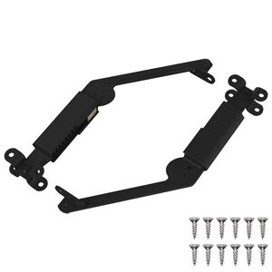 vidaXL &Mu;&epsilon;&nu;&tau;&epsilon;&sigma;έ&sigmaf; &sigma;&tau;ή&rho;&iota;&xi;&eta;&sigmaf; &kappa;&alpha;&pi;&alpha;&kappa;&iota;&omicron;ύ 2 pcs &Mu;&alpha;ύ&rho;&omicron; 192 x 32 x 50 mm &Alpha;&tau;&sigma;ά&lambda;&iota;