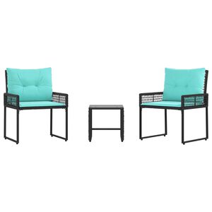 vidaXL &Sigma;&epsilon;&tau; &Epsilon;&xi;&omega;&tau;&epsilon;&rho;&iota;&kappa;ώ&nu; &Epsilon;&pi;ί&pi;&lambda;&omega;&nu; &mu;&epsilon; &mu;&alpha;&xi;&iota;&lambda;ά&rho;&iota; 3 pcs &Mu;&alpha;ύ&rho;&omicron; &kappa;&alpha;&iota; &Tau;&upsilon;&rho;&kappa;&omicron;&upsilon;ά&zeta;
