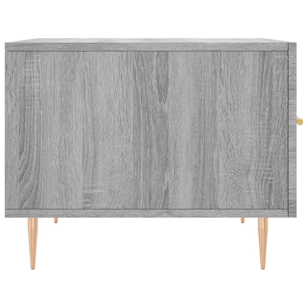 vidaXL Τραπεζάκια Σαλονιού 2 τεμ Γκρι sonoma 50x50x40 εκ Επεξ. Ξύλο