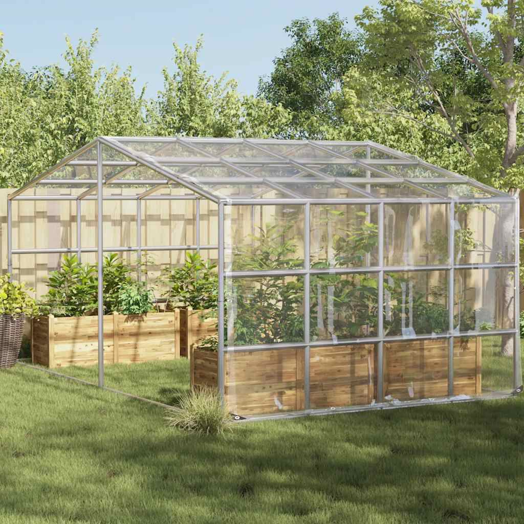 vidaXL Κάλυμμα φυτών με οπές 3x10 m PVC