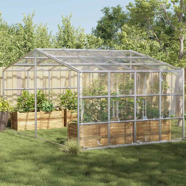 vidaXL Κάλυμμα φυτών με οπές 3x10 m PVC