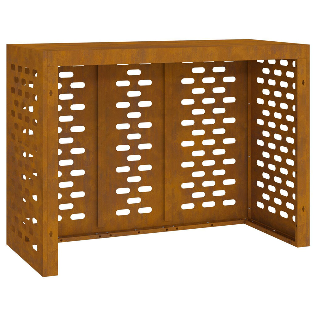vidaXL Κάλυμμα AC 110x50x80 εκ από Αδιάβροχο Χάλυβα