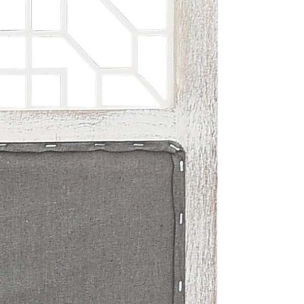 vidaXL Διαχωριστικό Δωματίου με 3 Πάνελ Γκρι 105 x 165 εκ. Υφασμάτινο