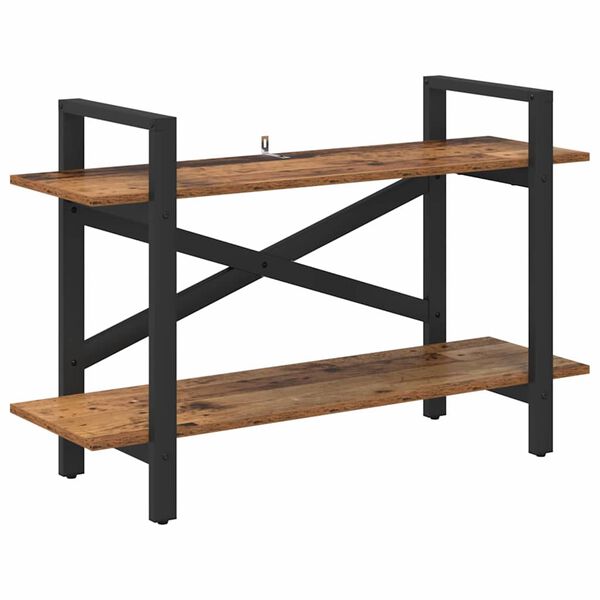 vidaXL &Rho;ά&phi;&iota; &Beta;&iota;&beta;&lambda;ί&omega;&nu; &Pi;&alpha;&lambda;&iota;ό &Xi;ύ&lambda;&omicron; 100 x 33,5 x 64 &epsilon;&kappa; &Epsilon;&pi;&epsilon;&xi;&epsilon;&rho;&gamma;&alpha;&sigma;&mu;έ&nu;&omicron; &xi;ύ&lambda;&omicron;