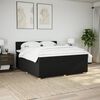 vidaXL &Kappa;&rho;&epsilon;&beta;ά&tau;&iota; Boxspring &mu;&epsilon; &Sigma;&tau;&rho;ώ&mu;&alpha; &Mu;&alpha;ύ&rho;&omicron; 180x200 &epsilon;&kappa;. &Upsilon;&phi;&alpha;&sigma;&mu;ά&tau;&iota;&nu;&omicron;