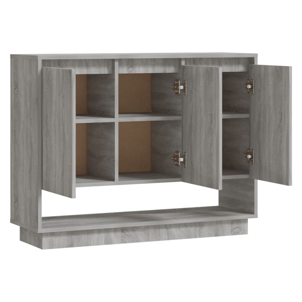 vidaXL Ντουλάπι Γκρι Sonoma 97x31x75 εκ. από Επεξεργασμένο Ξύλο