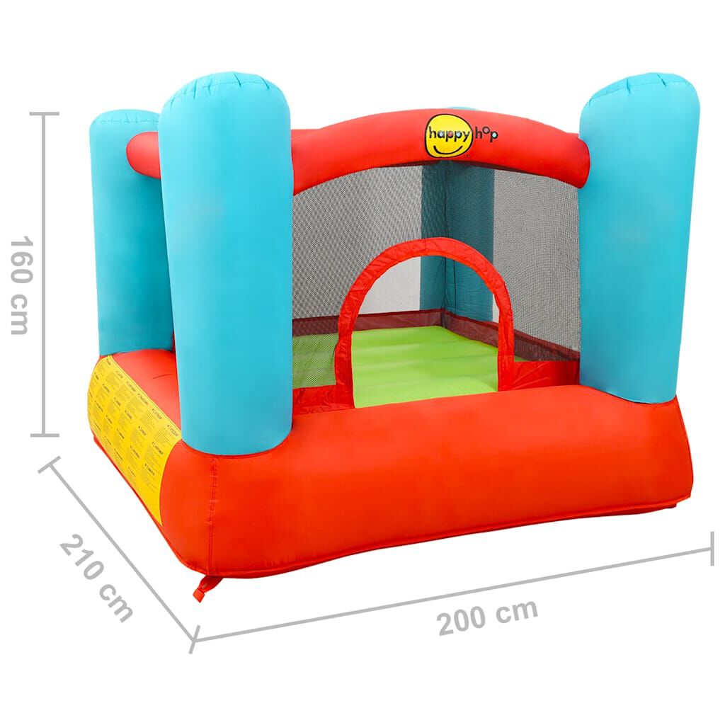 Happy Hop Φουσκωτό Τραμπολίνο 200 x 210 x 160 εκ. από PVC