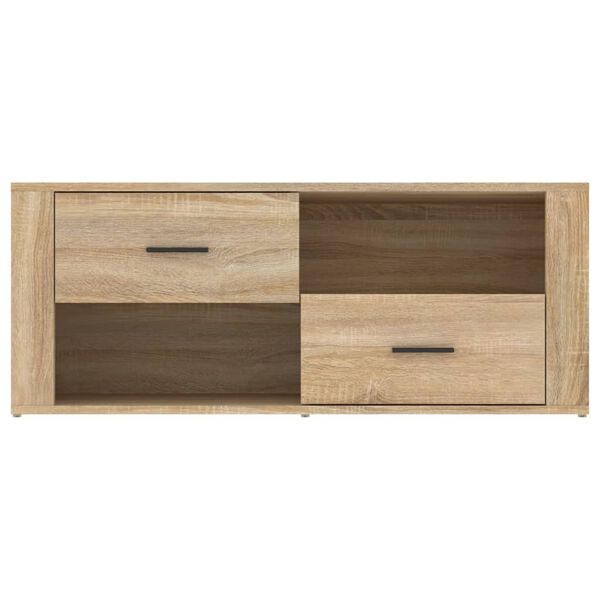 vidaXL Έπιπλο Τηλεόρασης Sonoma Δρυς 100x35x40 εκ. Επεξ. Ξύλο