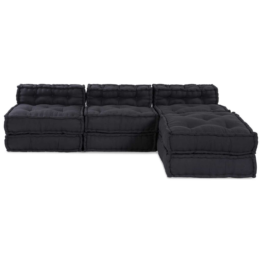 vidaXL Μαξιλάρι 4 pcs Ανθρακί 70 x 70 x 54 εκ Πολυεστέρας