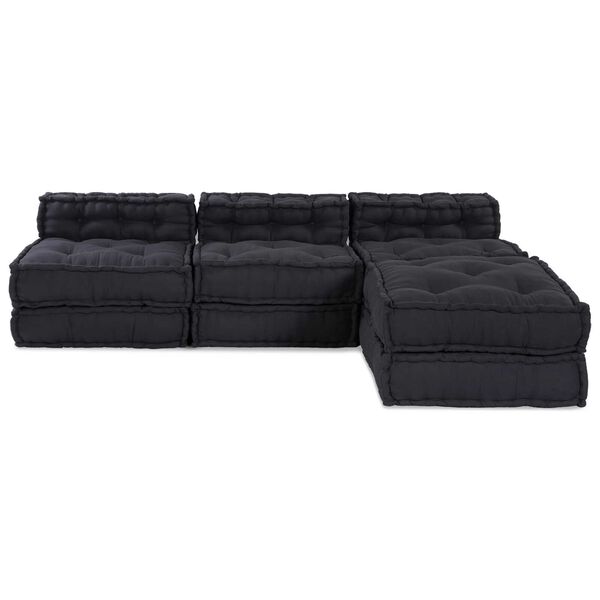 vidaXL Μαξιλάρι 4 pcs Ανθρακί 70 x 70 x 54 εκ Πολυεστέρας